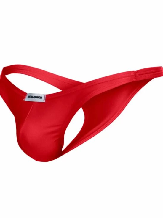 MaleBasics JUSTIN + SIMON Classic Tanga Male Jockstrap Red