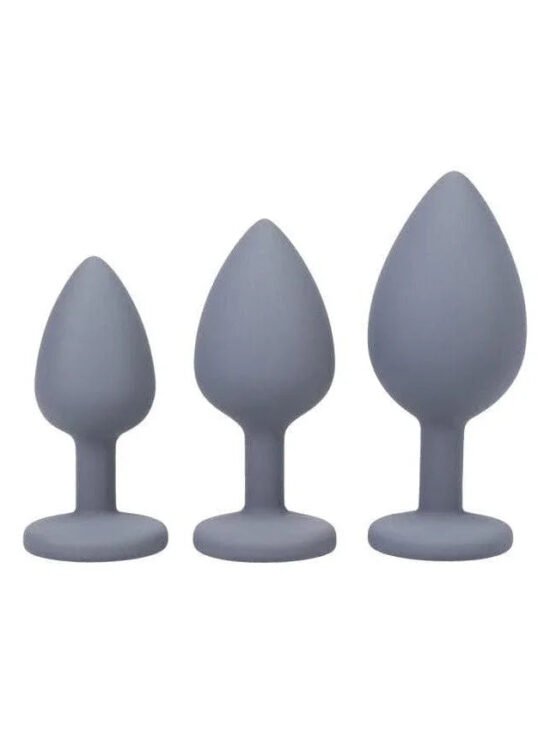 A-Play Silicone Anal Plugs Trainer 3 Piece Set